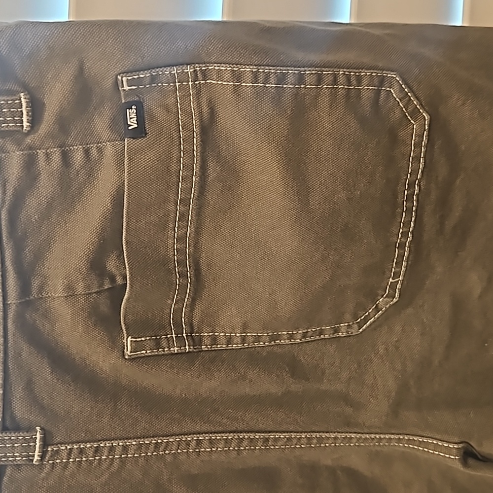 Vans | Army Green Pants | Size 26 - Picture 5 of 10